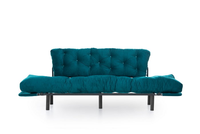 Atelier Del Sofa Nitta Triple - Verde petróleo Atelier Del Sofa Nitta Triple - Verde petróleo